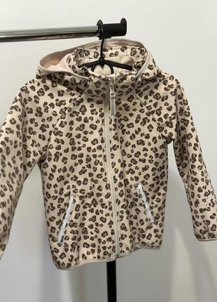 Куртка ветровка на флисе от h&m