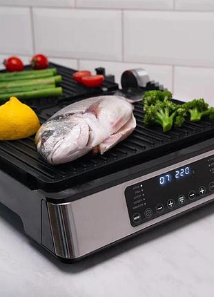 Качественная вафельница для вафель magio mg-356 2400 вт, электрогриль контактный xz-397 складной прижимной