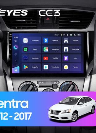 Teyes cc3 nissan sentra b17 2012-2017 10" штатна магнітола