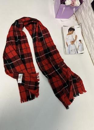 Шарф в клетку