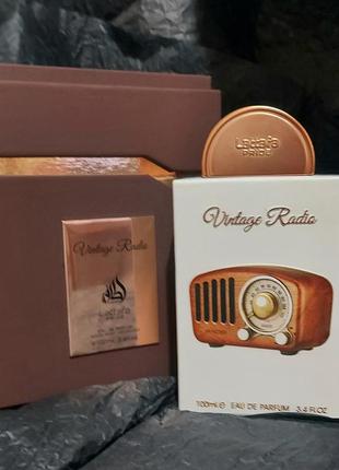 Vintage radio lattafa perfumes 5 ml eau de parfum, парфумована вода, відливант