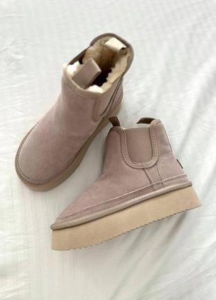 Угги угги угги ugg neumal platform chelsea ”latte”