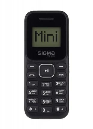 Мобільний телефон sigma x-style 14 mini black (4827798120712)