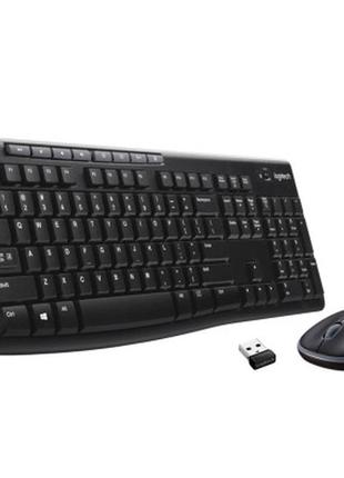 Комплект logitech mk270 wireless ua black (920-004508)