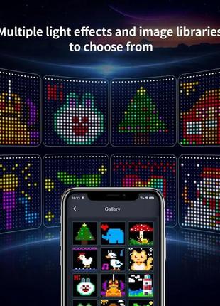 Программируемая новогодняя гирлянда конский хвост с пультом и управлением с телефона...