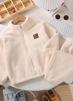 Теплый костюм для мальчика и девочки