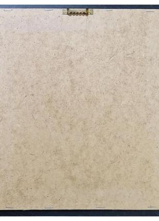 Икона (образ) святого мыкала чудотворец выполнена чешским бисером preciosa