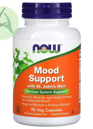 Now foods, засіб для підтримки настрою зі звіробоєм, 90 капсул