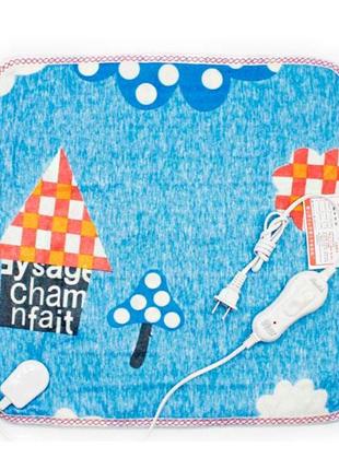 Коврик с подогревом цветочек, 40х40 см