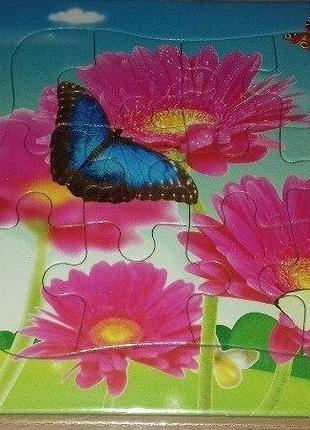 Пазли квіти і метелики. уважно  читайте  умови  пересилки!!!