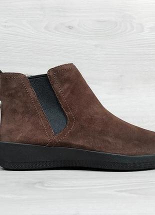 Замшевые женские ботинки челси fitflop оригинал, размер 41