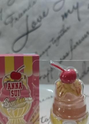 Миниатюра туалетная вода для женщин anna sui sundae mellow yellow 5 мл