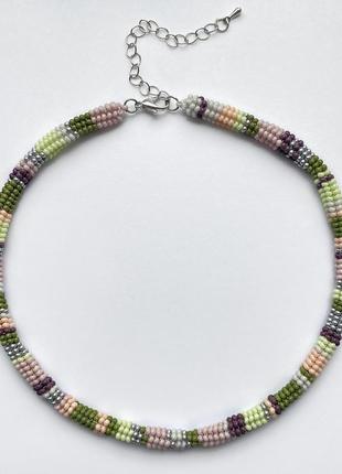 Hand made necklace "alium” ожерелье &lt;unk&gt; украшения из бисера