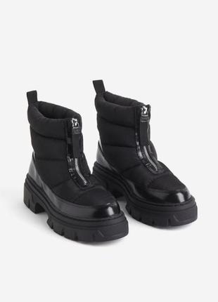 Ботинки h&m челси ботинки теплые дутики трендовые