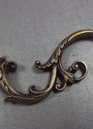 Подсвечник канделябр люстра посеребрение фурнитура запчасть бронза, латунь №3197