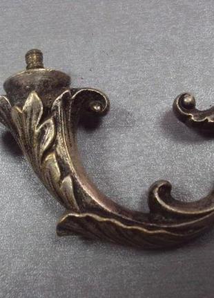 Подсвечник канделябр люстра посеребрение фурнитура запчасть бронза, латунь №3197