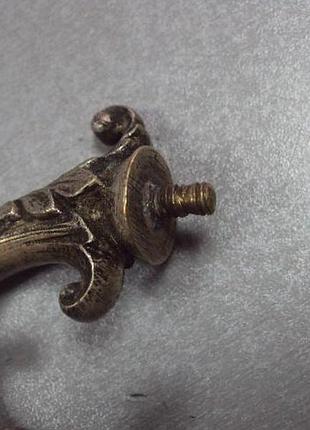 Подсвечник канделябр люстра посеребрение фурнитура запчасть бронза, латунь №3197