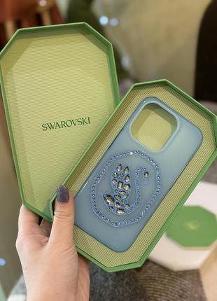 Чохол swarovski iphone 14 pro оригінал чехол swarovski