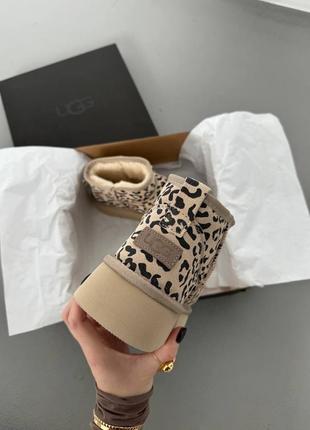 Ugg ultra mini platform leopard