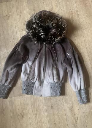 Куртка из натурального меха