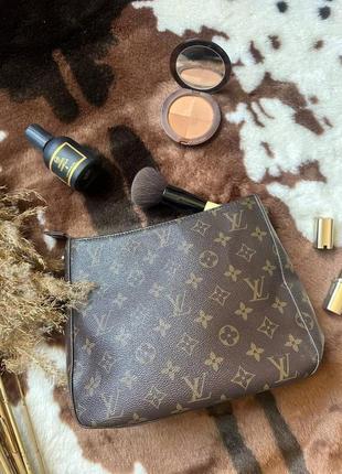 Большая косметичка в стиле louis vuitton, клатч, сумочка