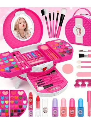 Набор детской косметики flybeauty 65 in 1 washable cosmetic декоративная детская косметика для детей