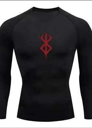 Рашгард футболка для тренировок спорта берсерк у2к