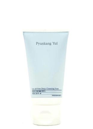 Глубоко очищающая пенка с низким ph pyunkang yul low ph pore deep cleansing foam 40 мл