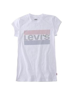 Футболка levi's для девочки 6-7 лет