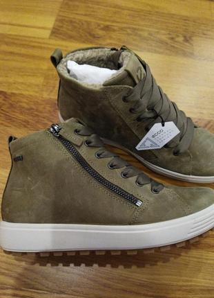 Ботинки зимние ecco soft 7 tred gore-tex (450163)