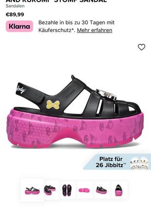 Женские новые оригинальные босоножки crocs кроксы 36-37