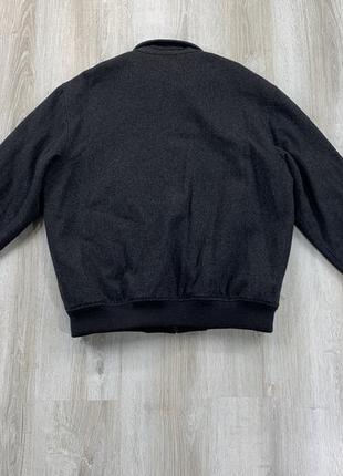 Мужской шерстяной бомбер gant10 фото