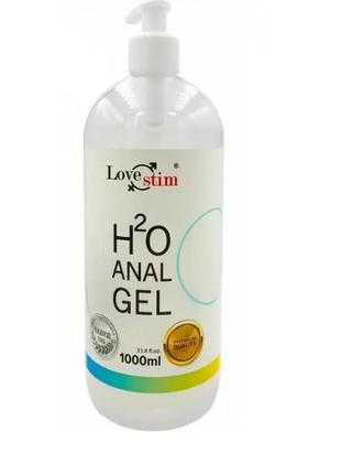 Анальный гель-лубрикант love stim - h2o anal gel, 1000 ml