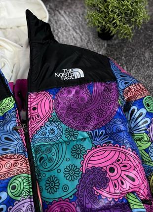 Куртка пуховик the north face gucci2 фото