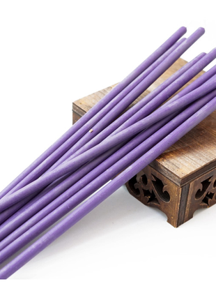 Свічка воскова фіолетова