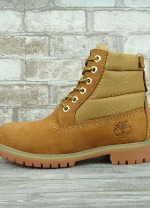 Черевики зимові bebé timberland з натуральним хутром6 фото