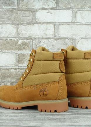 Черевики зимові bebé timberland з натуральним хутром5 фото