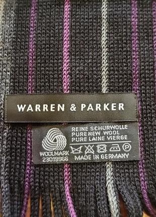 Шерстяной шарф warren&parker
