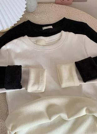 Базовый теплый гольфик, водолазка, флисовые флисовые2 фото