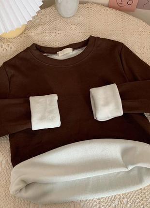 Базовый теплый гольфик, водолазка, флисовые флисовые9 фото