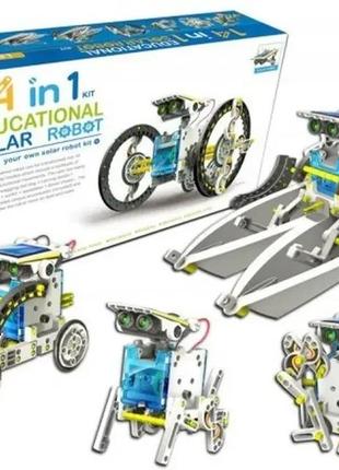 Конструктор робот на солнечных батареях solar robot