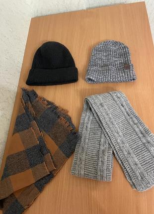 Шапка шарф next h&m комплект