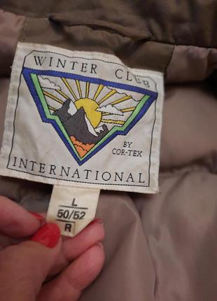 Продам пальто-пуховик,оригинал,winter club,lрозиир, 50/52