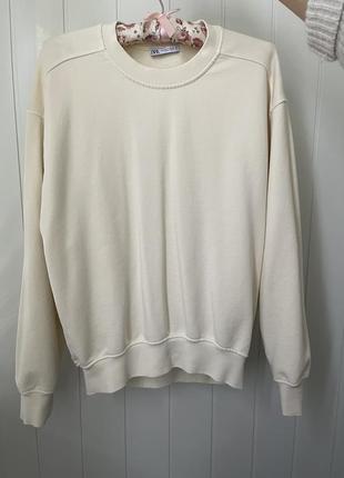Свитшот zara оверсайз