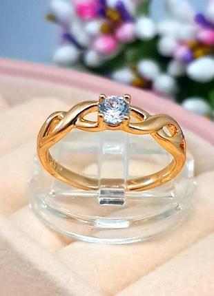 Красивая женская кольца с камнем, медицинское золото xuping. кольца женские, код: 4279