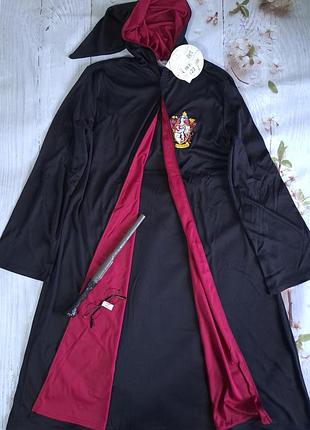 Мантия от george на взрослых серия гарри поттер с очками и палочкой