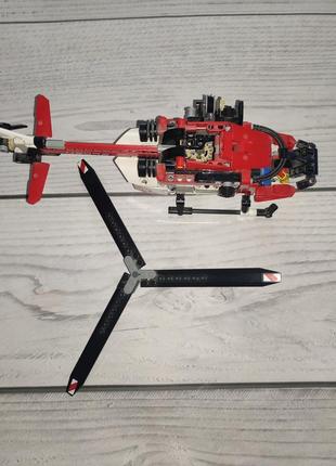 Lego technic спасательный вертолет