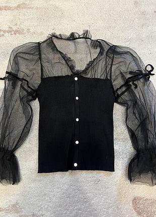 Блузка ошатна р.xs-s