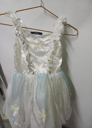 Карнавальное платье снежинки