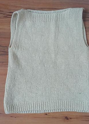 Безрукавка вязана 44-46 s-m